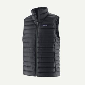PATAGONIA MEN'S DOWN SWEATER VEST Black new without tags